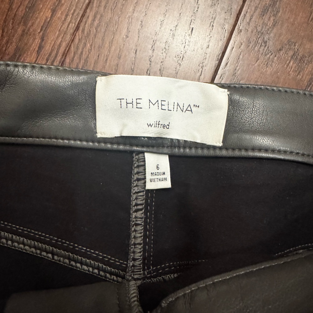 ARITZIA MELINA PANT SIZE 6- GRAY -NWOT - Picture 4 of 8